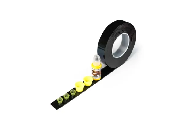 MAGIC TAPE - Double-sided tape for cups BLACK - 5m