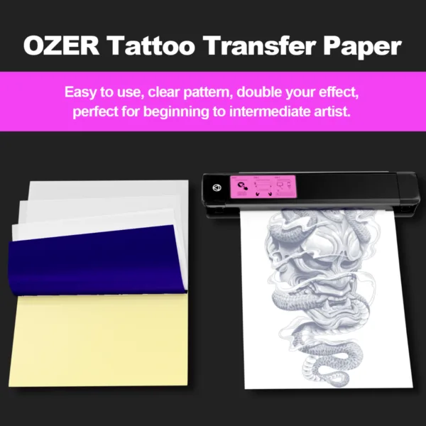 OZER Tattoo Transfer Paper, A4